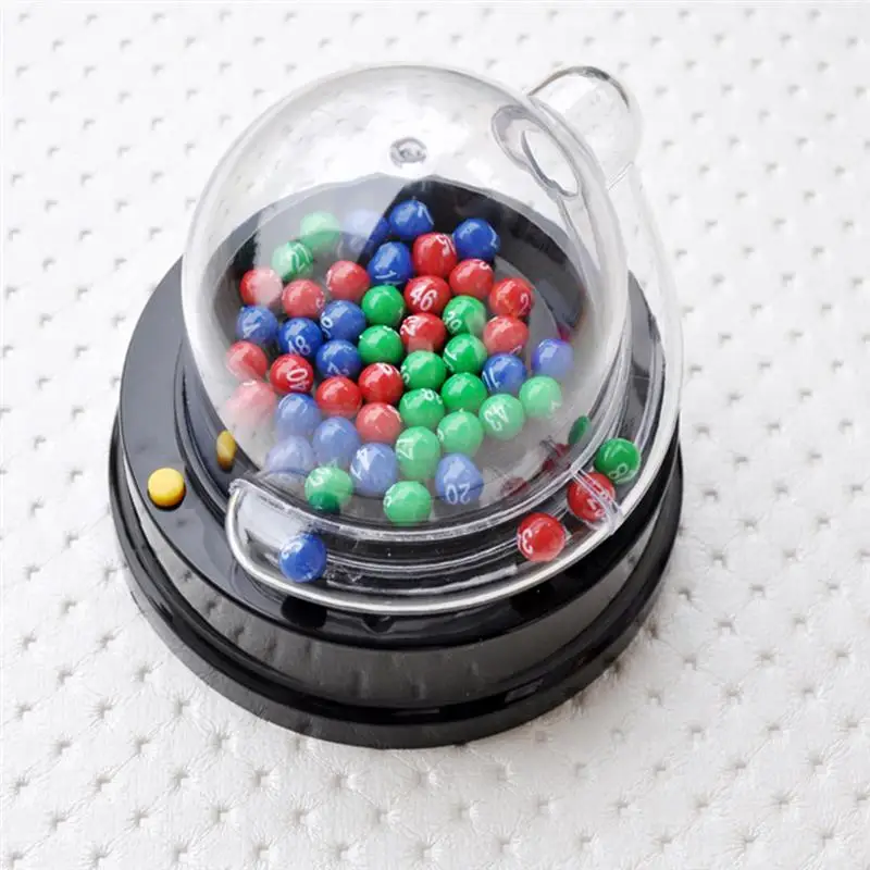 1 Set Fortunate Number Picking Machine Lottery Ball Machine Bingo Game Machine