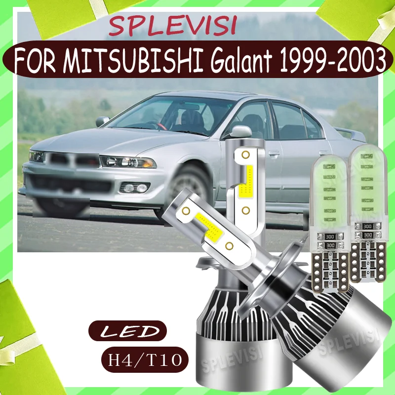 

Easy Installation No Wiring Confusion More Energy-Efficient 9003 H4 LED headlight For MITSUBISHI Galant 1999 2000 2001 2002 2003