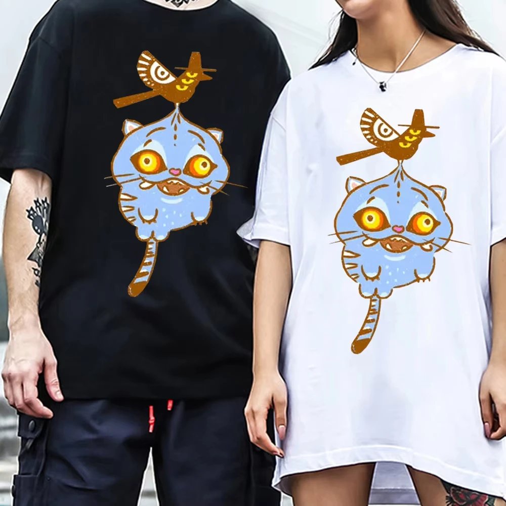 

Hot Anime K-Pop Demon Hunters T-Shirt Men Summer Casual T Shirt Men Women Fashion Short Sleeve Cotton Harajuku Street Clothing