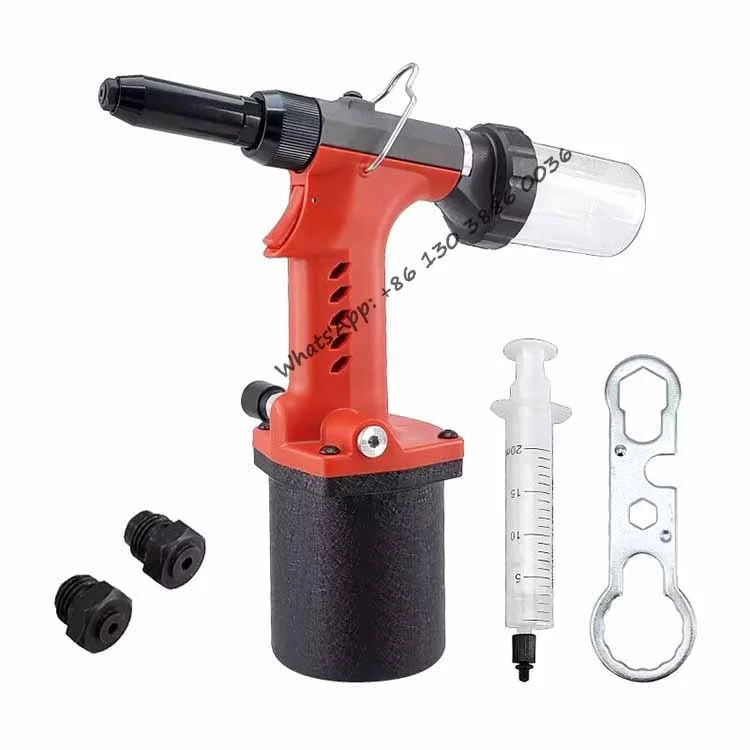 Professional Hardware Tools Pneumatic Blind Rivet Gun 3.2/4.0/4.8mm Heavy Duty Air Hydraulic Riveter Self Priming Riveting Gun