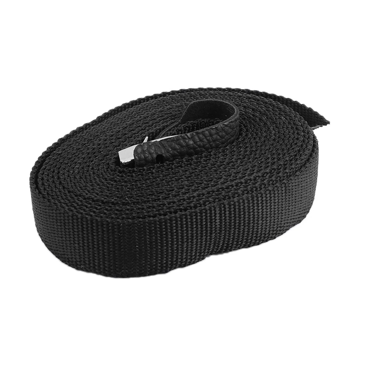 2 Pcs Kayak Binding Ribbon Cargo Tightening Belt Fastening Luggage Binder Black