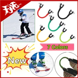 Newest Ski Tip Connector Beginners Winter Children Adults Ski Training Aid Outdoor Exercise Skiing Sport Snowboard Accessories