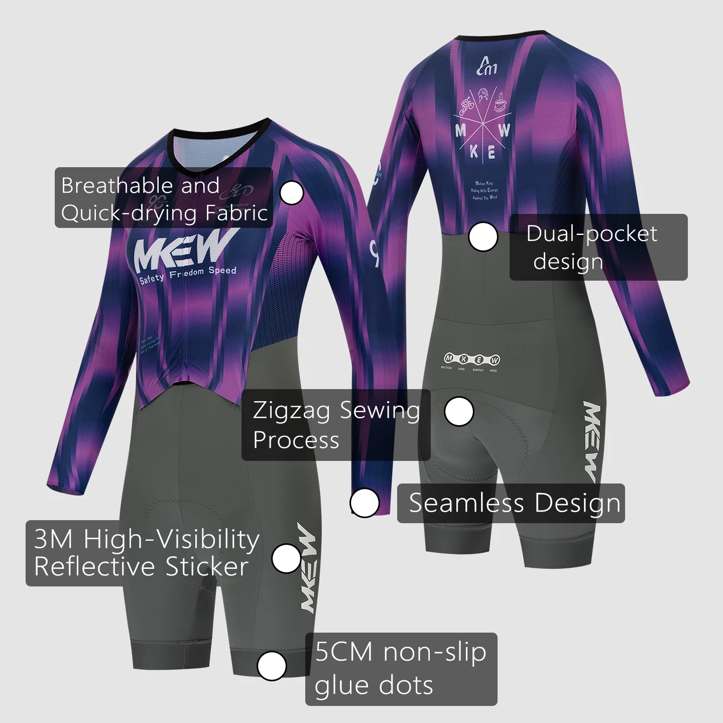 Damski kombinezon rowerowy MKE – Cycling Gear For Sale recenzja i cena