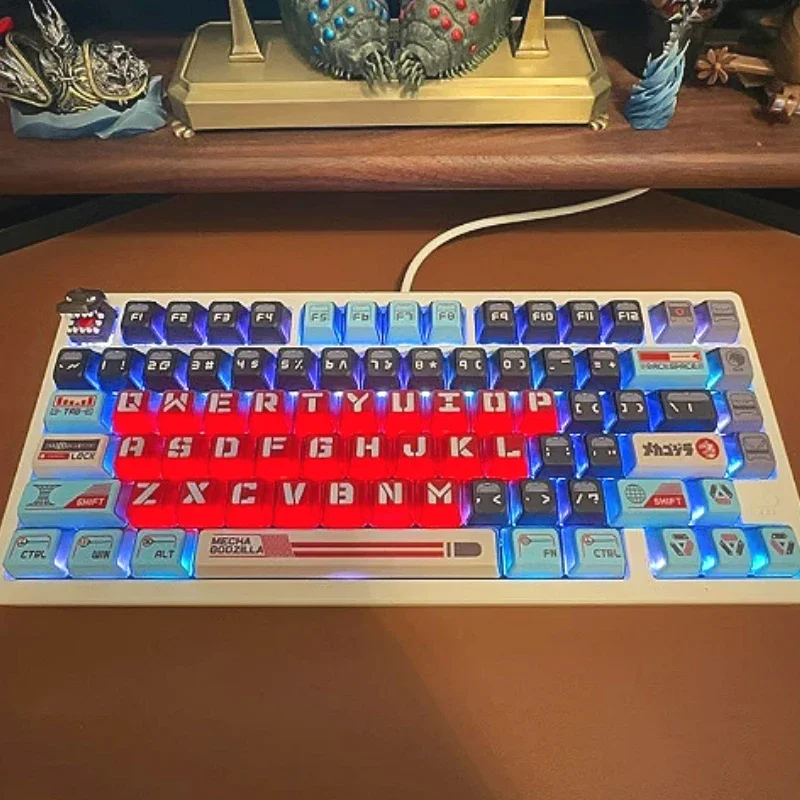 New Monster Anime Artisan Point Keycap Original Custom 3D Cool Cute Cartoon Handmade Gaming Keycaps for Mechanical Keyboard Gift