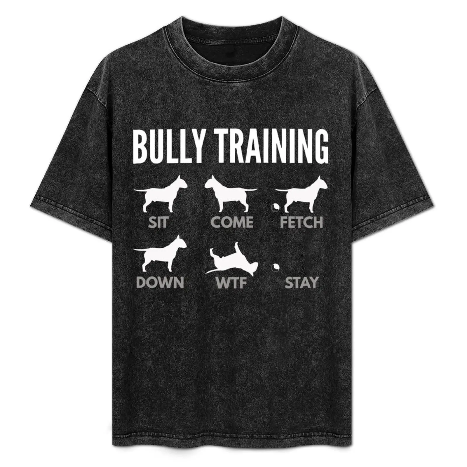 

English Bull Terrier Bully Training T-Shirt plus sizes for a boy graphic t shirts tops mens tall t shirts