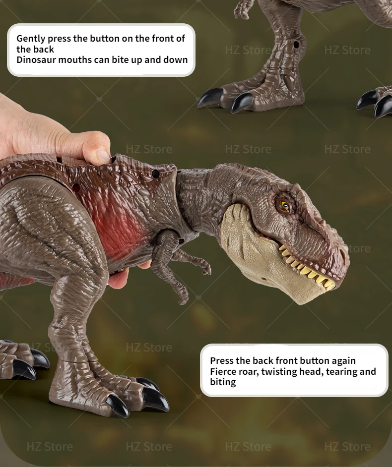 ジュラシックワールド ティラノサウルス レックス サウンド、ライト