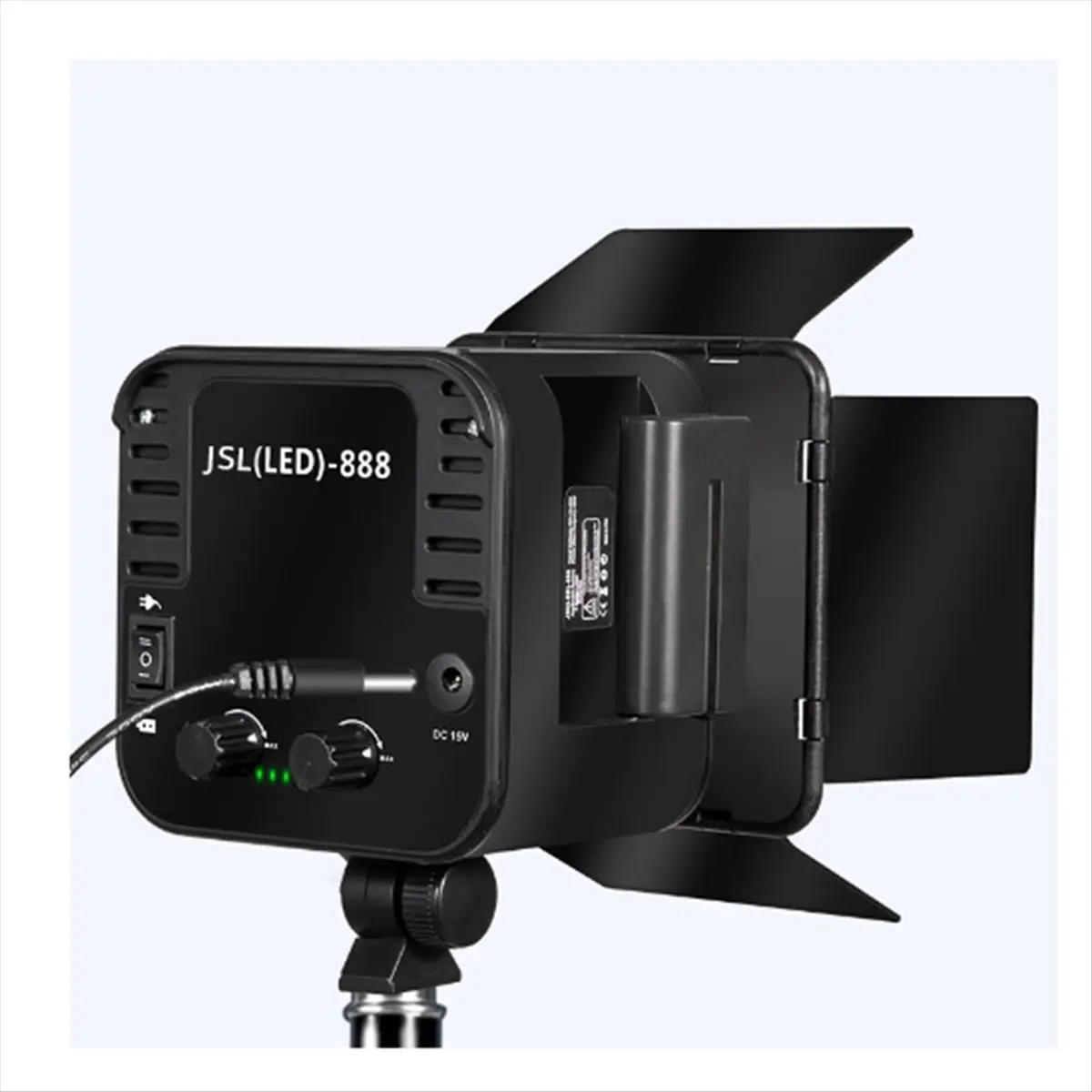 

AABFK 3000-5600K LED Fill Light Studio Video Light Bowens Mount Continuous Light Remote Control Video Recording EU PLUG