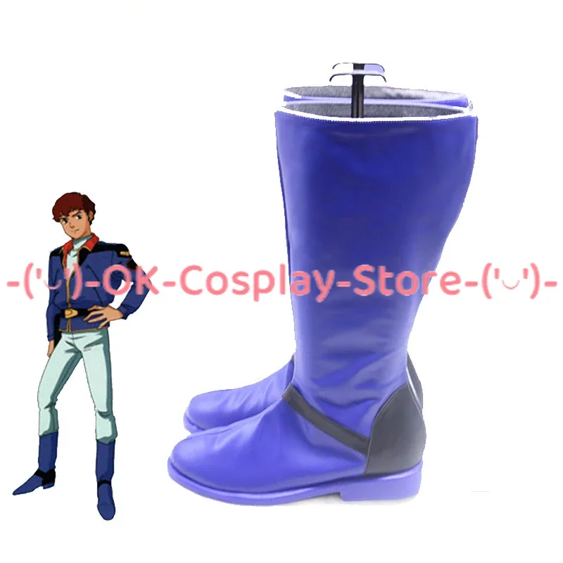 Amflats-Chaussures de Cosplay Ray en Cuir PU, Bottes d'Halloween, Accessoires sur Mesure