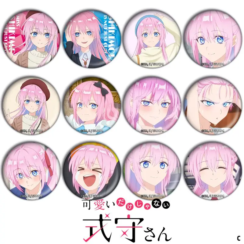 Shikimori's Not Just a Cutie  broches 58mm Badges