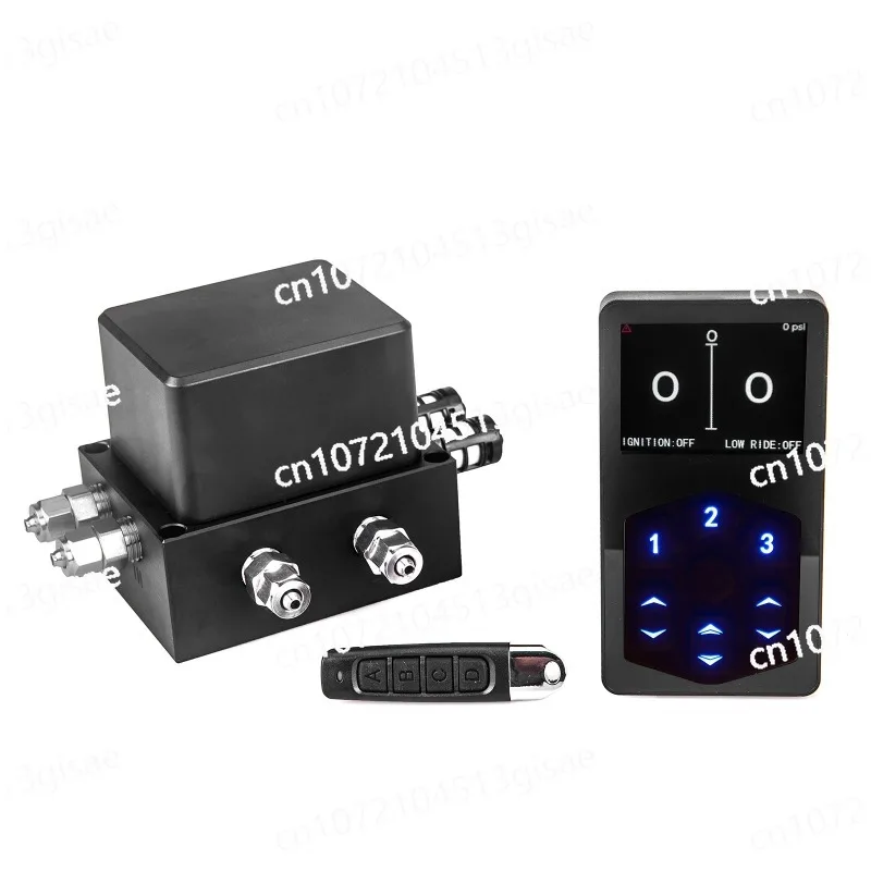 Real-Time PSI Monitoring&Auto-Leveling Universal 2-mode Controlled Air Suspension System 3 Preset Memory, for Truck/SUV/Custom