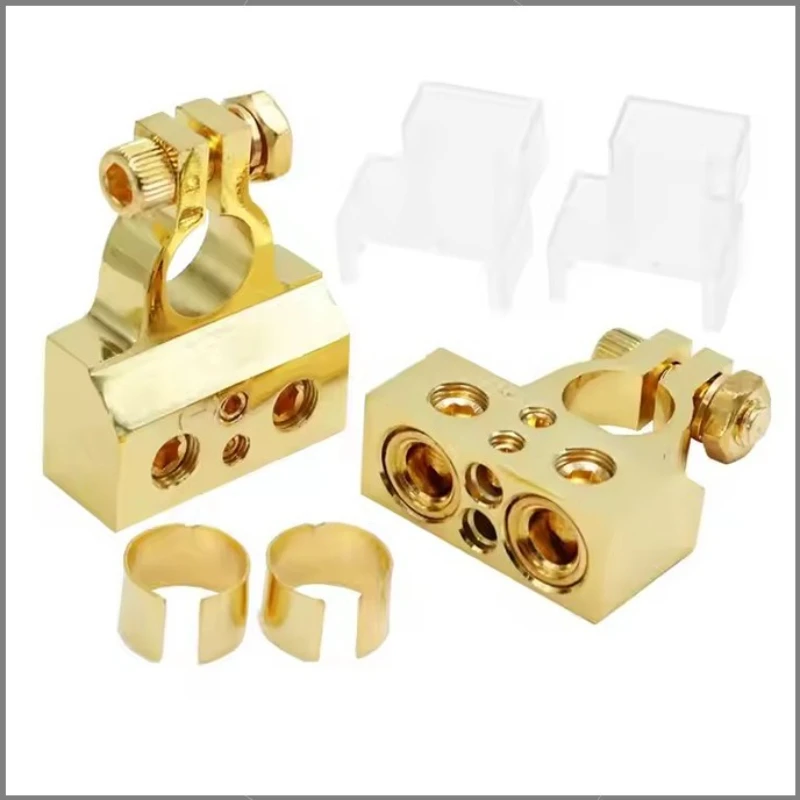 

Car audio terminal modified battery head RV yacht battery battery clip wiring pile