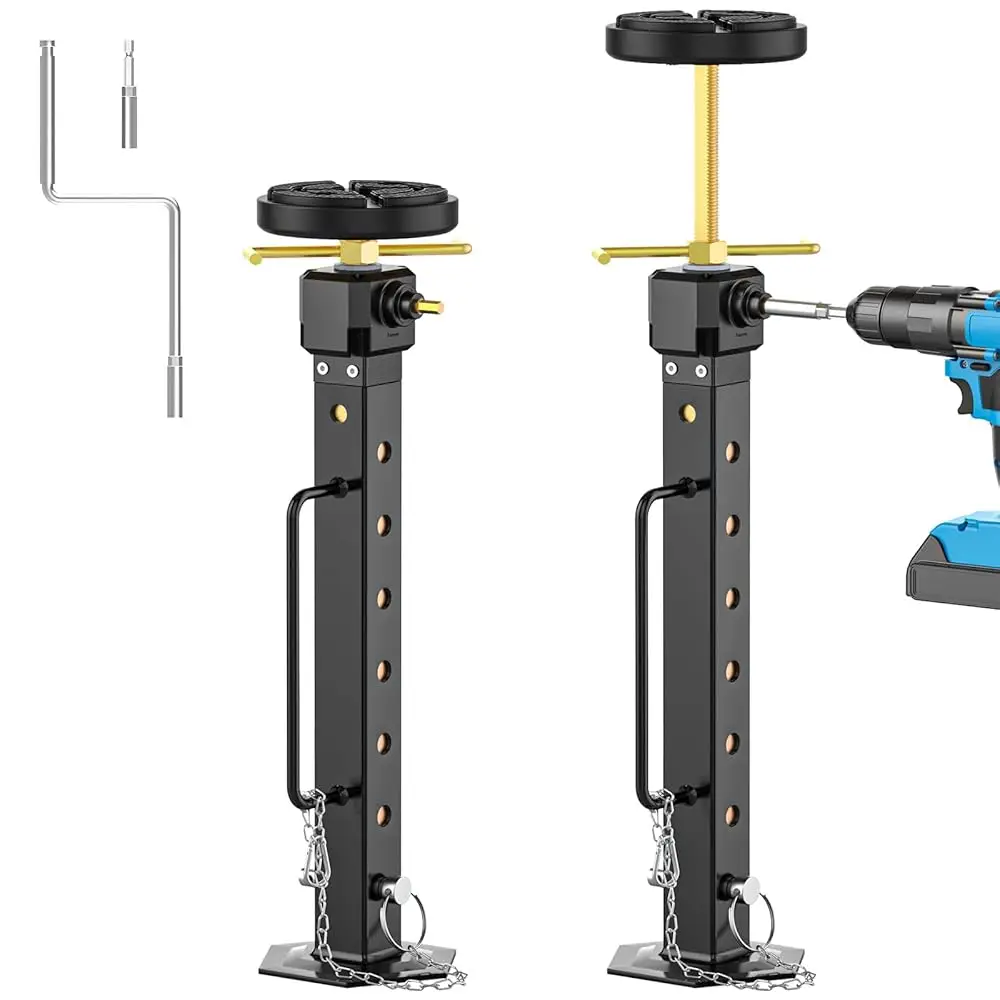 

Ailexpress Recommendation - Upgraded RV Trailer Stabilizer Jacks Adjusted from 17\-37\ Camper Slide Out Support Jacks with Rubbe