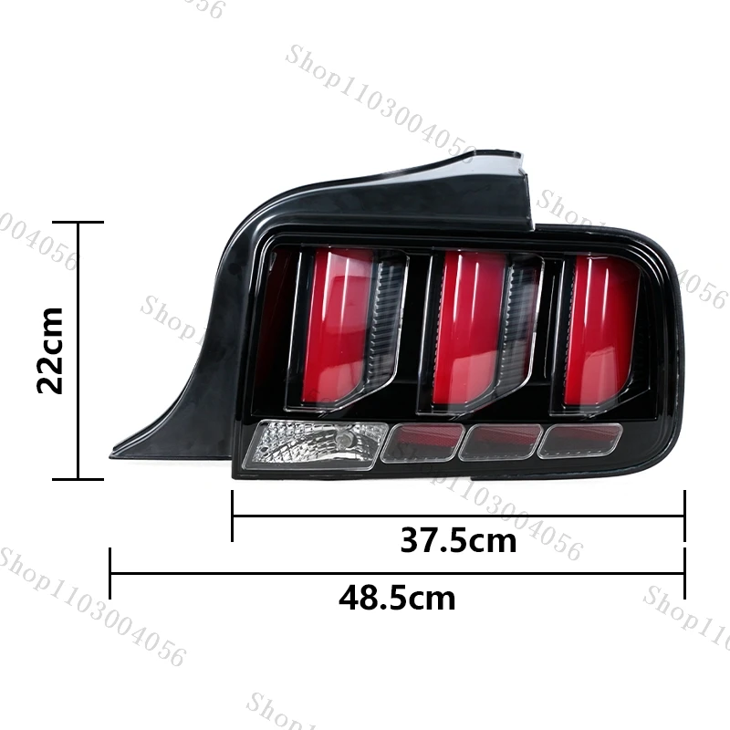 Rear Light Assembly Brake Light For Ford Mustang 2005 2006 2007 2008 2009 LED Indicator Light Warning Tail Lamp Accessories view 5