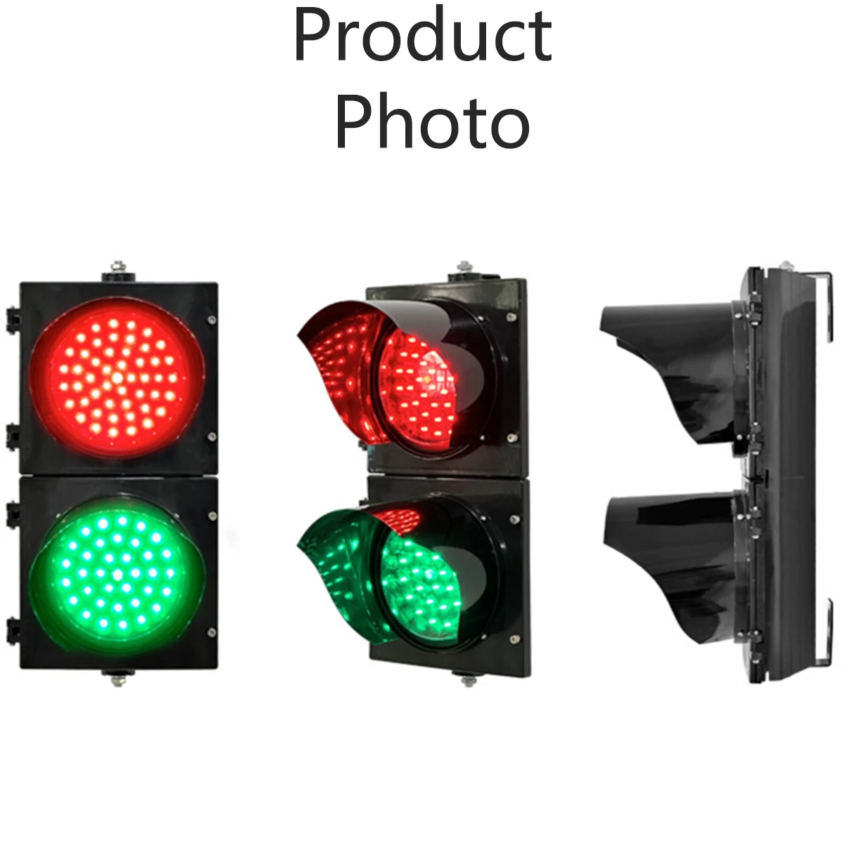 Promotion 200mm Red And Green Traffic Light Waterproof High-Temperature Resistant Safety Warning Light for Road Safety