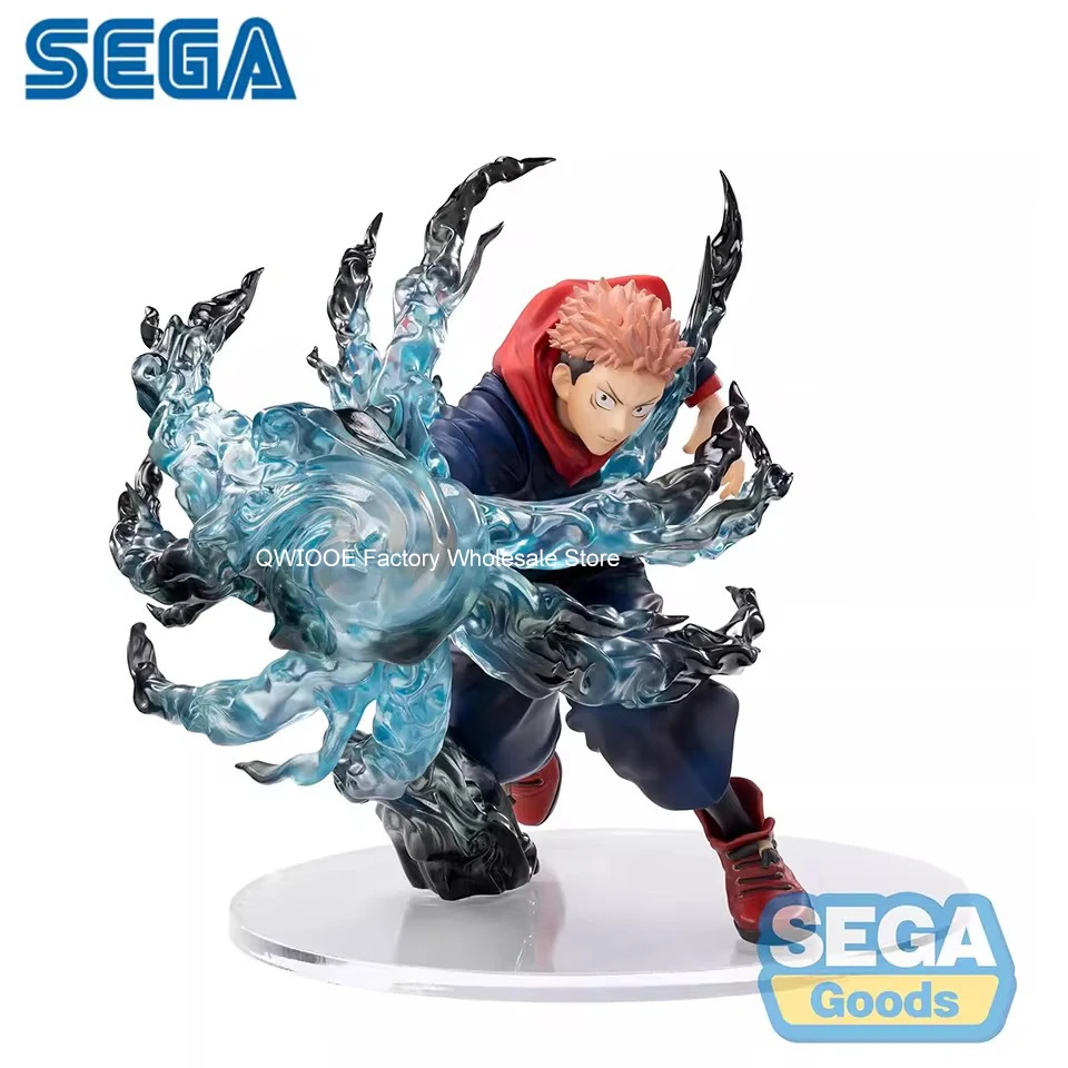 Original Genuine SEGA Jujutsu Kaisen 19cm Yuji Itadori PVC Model Toys Doll Collectible Gifts For Boy Droppshiping