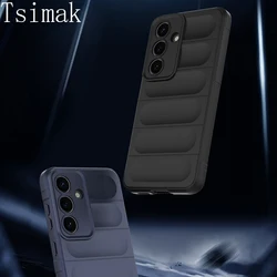 Shockproof Case For Samsung Galaxy S25 Ultra S24 Plus S25+ A15 A25 A35 A55 A16 A26 A36 A56 A06 S 25 Liquid Silicone Phone Cover