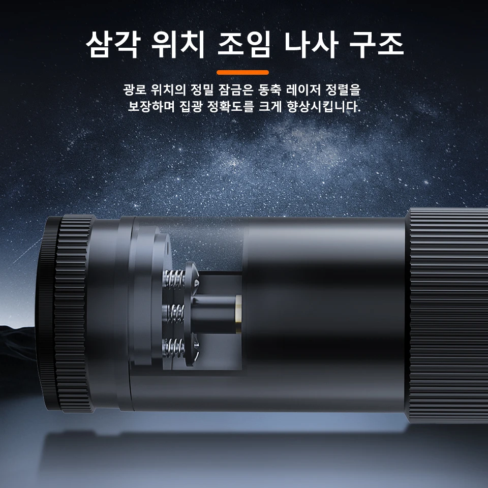 Svbony SV121 Laser Collimator Eyepiece Upgraded triangular screw design ensures precise and reliable telescope alignment