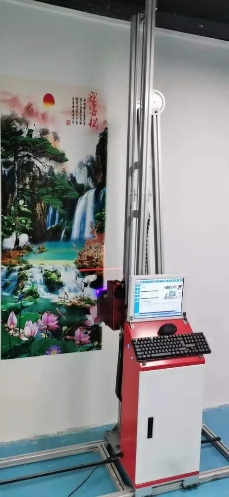 3D Effect Automatic Vertical Art Paper House Wall Mural Inkjet Printer, Spray Painting Machine, High Resolution Printing Price