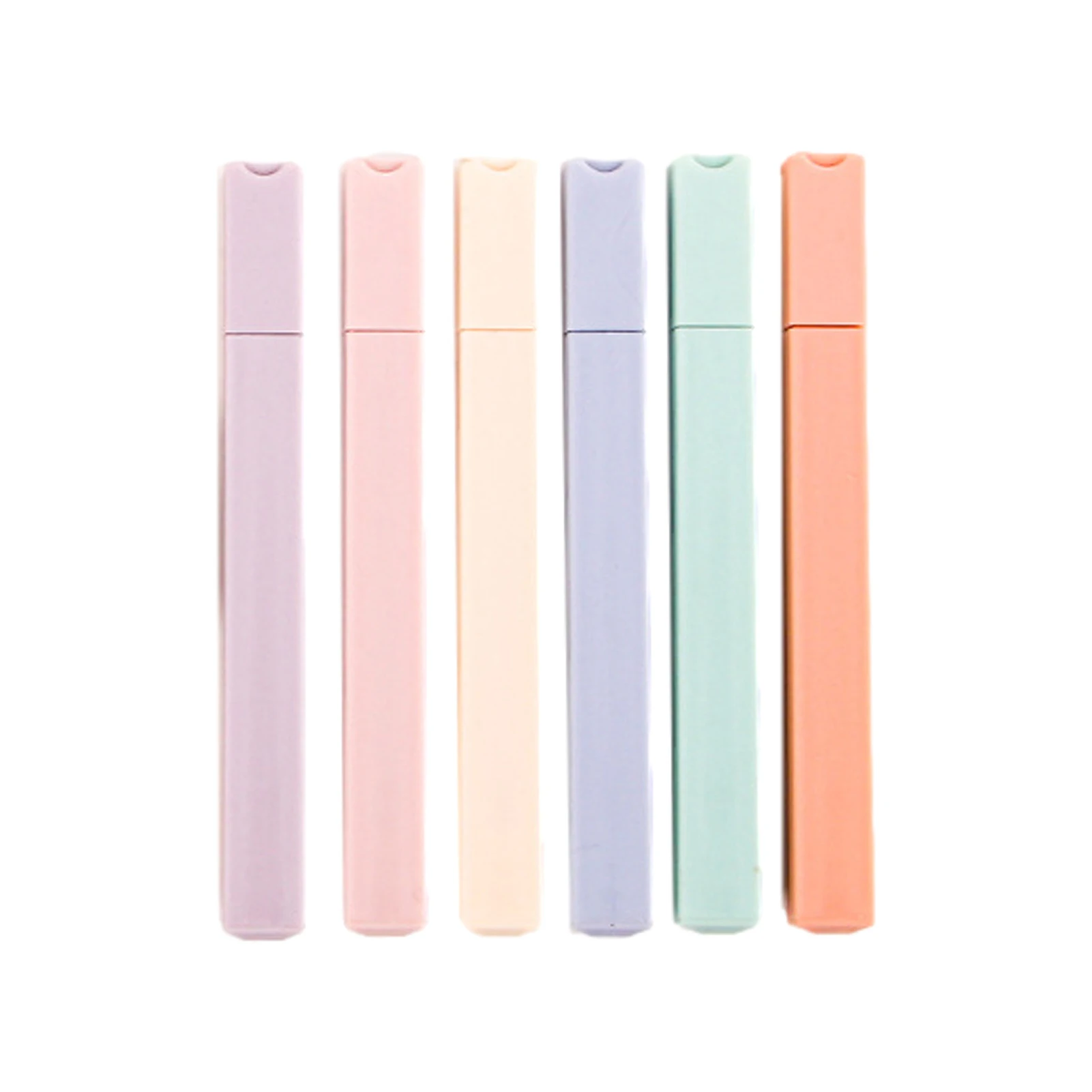 Farbe Highlighter Dual Tip Highlighter Set 6Pcs Ästhetischen Pastell Farben Highlighter Set Marker Stifte Journaling Planer Notizen