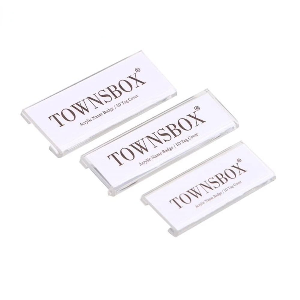 Идентификатор на булавке, имя сотрудника, акриловый держатель для карт, магнитный держатель для бейджа, безопасный магнитный держатель для бейджа, зажим для идентификационной бирки, держатель для бейджа