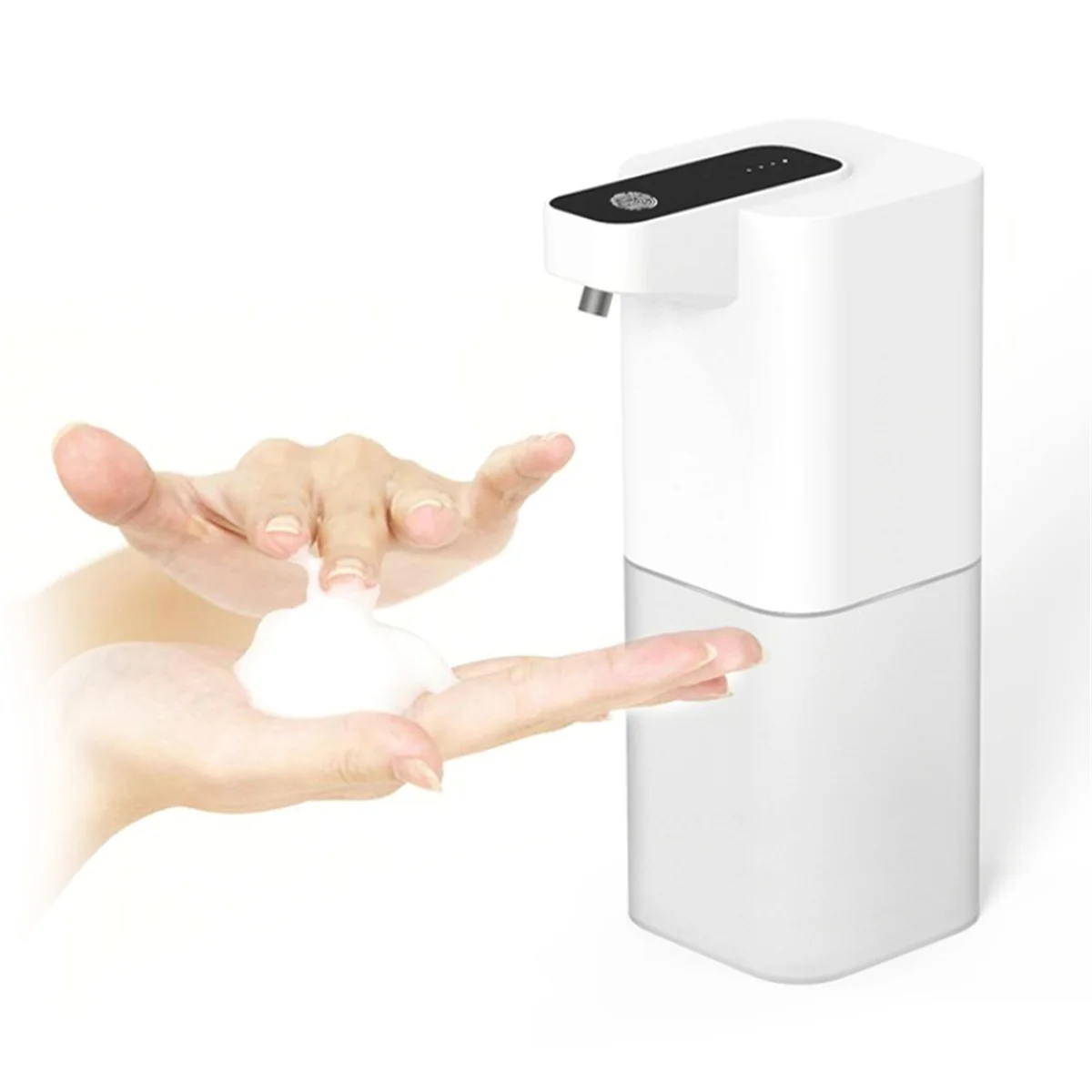 

A79I Automatic Soap Dispenser 400ml Touchless Foaming Soap Dispenser USB Rechargeable Adjustable Foam Soap Dispenser