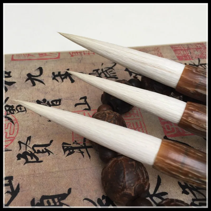 Chinese Calligraphy Painting Brush Caligrafia Cursive Script Official Script Painting Long Woolen Hair Writing Brush Tinta China