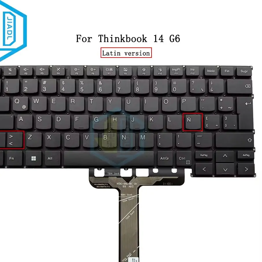 UK US LA Keyboard For Lenovo ThinkBook 14 G6 IRL ABP 14
