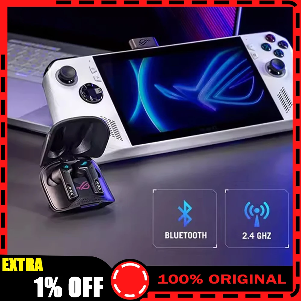 

ROG Come TWS SpeedNova Wireless Headphones ANC Active Noise Reduction Bone Conduction Sensor Diaphragm Game Headset Accessories