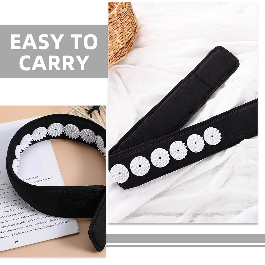 Yoga Headband Acupressure Headband for Stress Relief Headache Relief Scalp Stimulation Portable Multi-Use Daily Wear Comfort