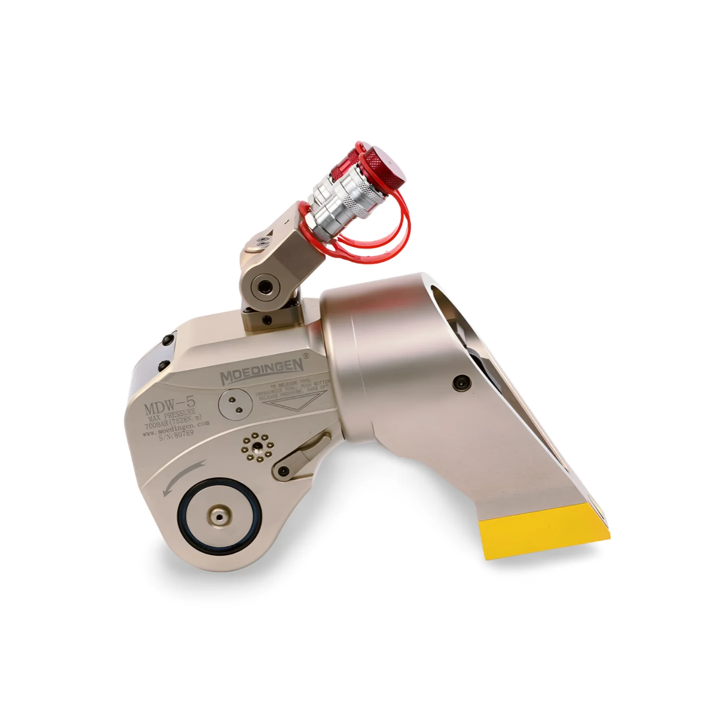 202610MDW Surface Rust-Resistant Alloy Steel Torque Wrench Tool One-Way Hydraulic Drive Ratchet Wrench