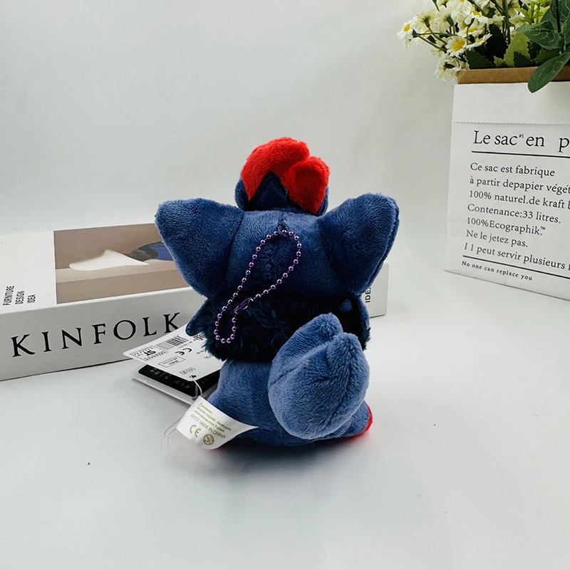 14cm Zorua Pokemon Plush Toys Anime Cartoon Pokémon Plushie Keychain Pillow Kawaii Doll Stuffed Gift for Kids Birthday Xmas