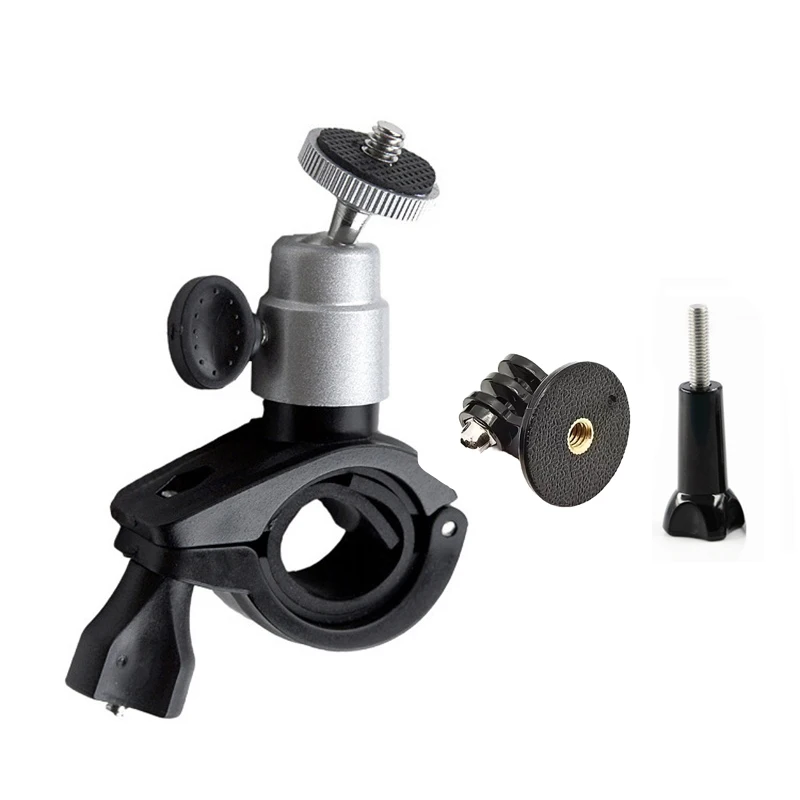 Bike Holder for GoPro Hero 13 12 11 10 9 8 Insta360 X5 X4 DJI Osmo Nano Action Camera Bicycle Motorcycle Handlebar Mount Bracket