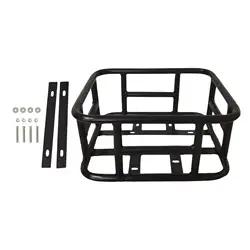 Bicycle Cargo Rack Bag Iron Large Capacity Bicycle Basket Rear Rack Bike Baskets for Outdoor Travel Shopping Mountain Road Bike