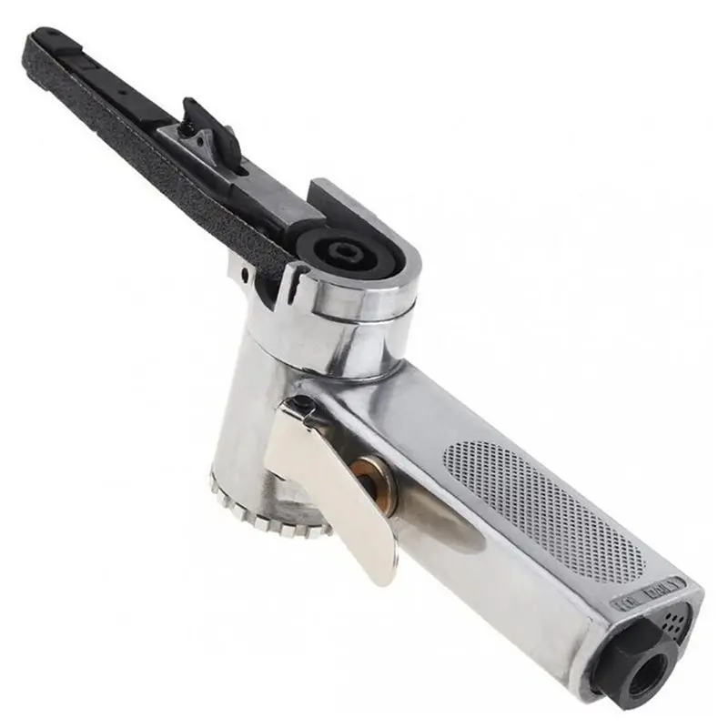 Y50A-Pneumatic Mini Air Belt Sander Set For Woodworking And Metal Working- Handheld Angle Grinder Tool Included
