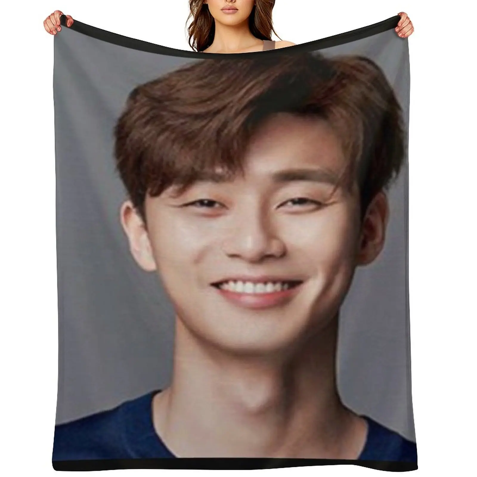 

Park Seo Joon Throw Blanket Plaid warm for winter Sofas Thins Blankets