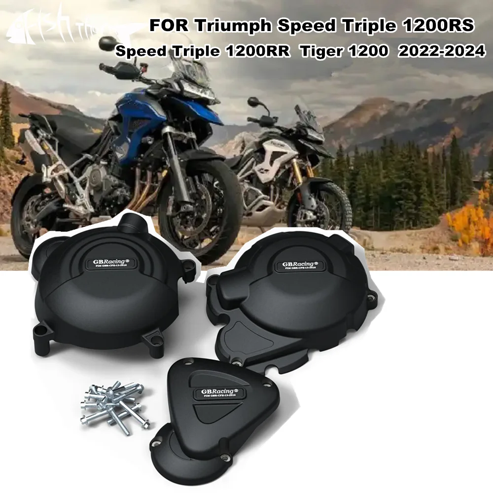 Motorcycle Engine Cover Fall Protection Cover For Triumph Tiger 1200 Speed Triple 1200RS Speed Triple 1200RR Tiger1200 2022-2023