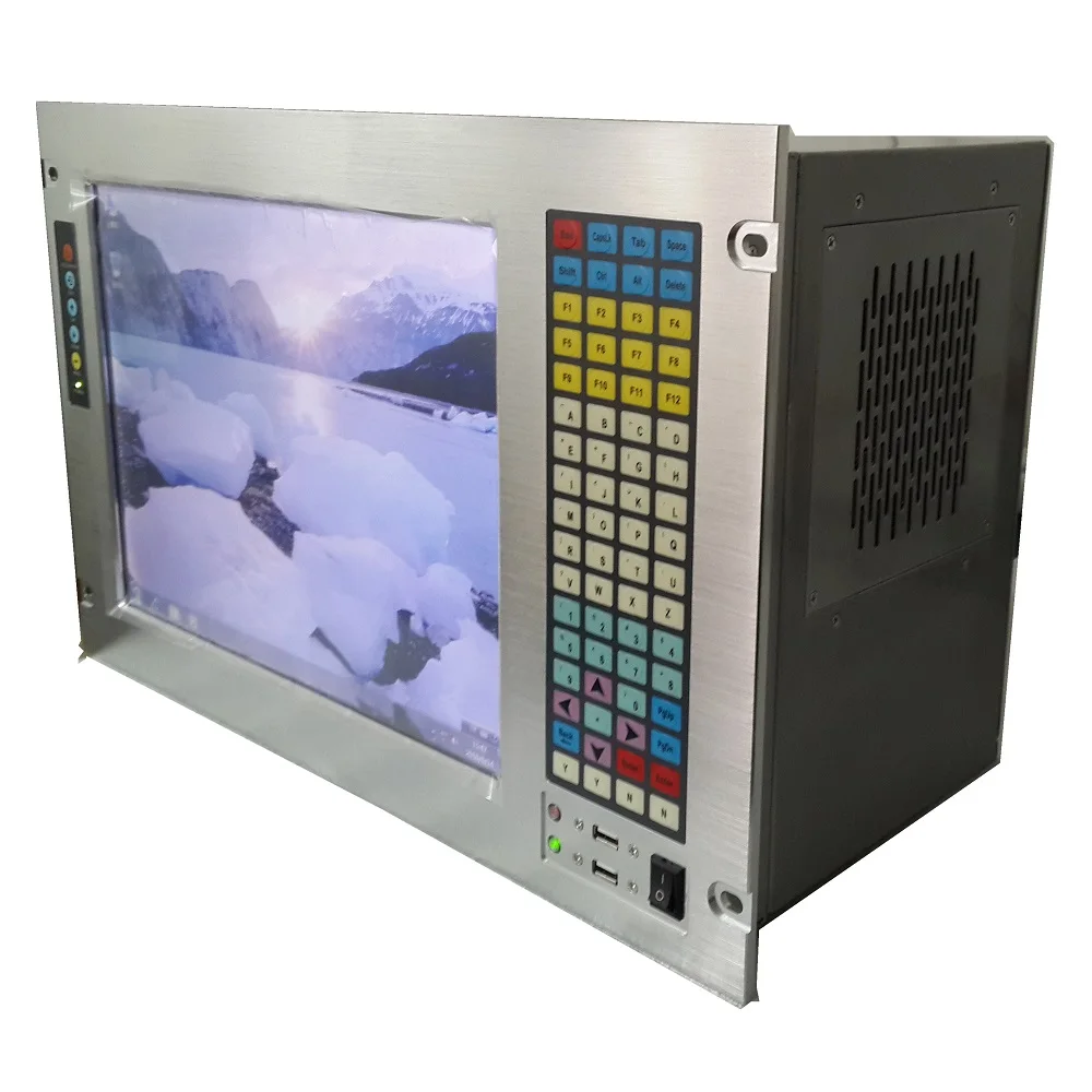 7U Rack Mount Industrial Workstation, 4*PCI, 4*ISA, Support PICMG1.0 Full Size CPU Board, Customization Optional,