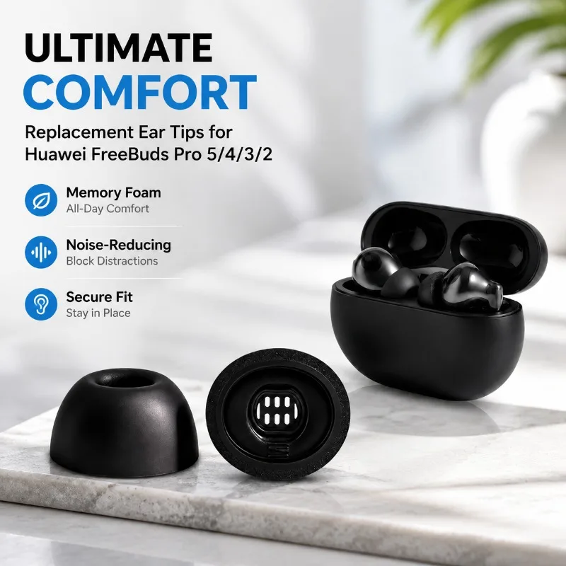 Three-layer Memory Foam Ear Ti - Earphone Foam Tip ulasan dan harga
