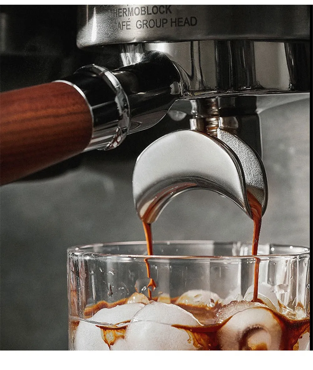 58mm 3 Ears Single/Double Mouths Coffee Portafilter Filter Holder For GeviE020DE/ Barsetto/Oster/Breville mini Max VCF-125X