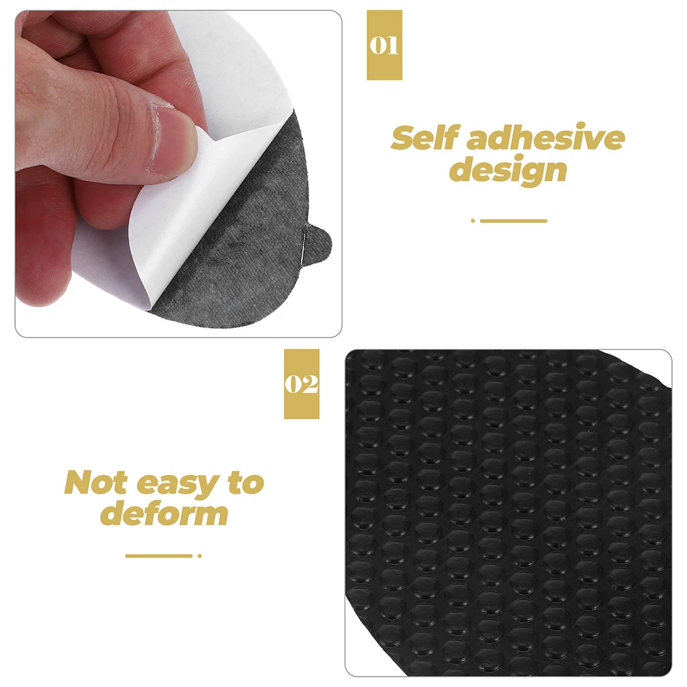 

6 Pairs Anti Slip Shoe Pads Heel Protectors Non Slip Grips for High Heels Sole Cushions Sole Inserts for Shoes Wear Resistant