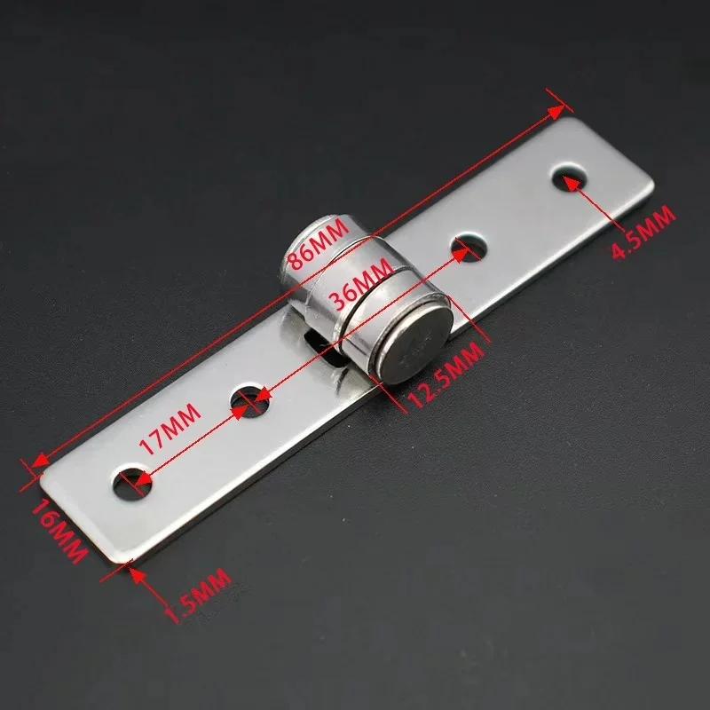 2pcs Stainless Steel Nothing Frame Hinge Fold Balcony Window Hinge Nothing Frame Doors Parts Resist Crack Furniture Hardware