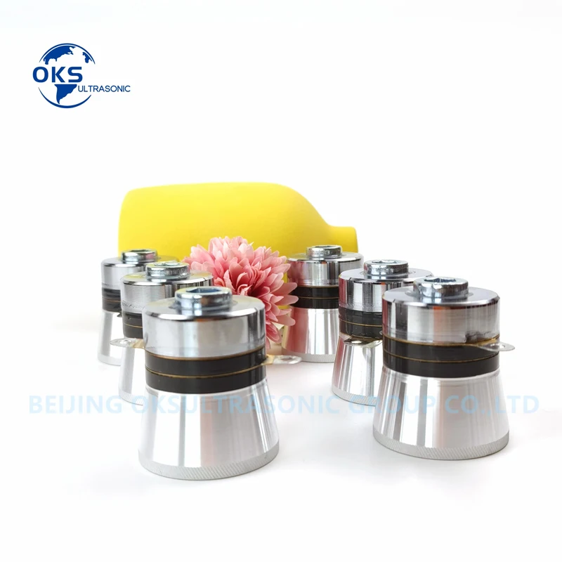 40KHZ 60W PZT4 주파수 초음파 청소 변환기
