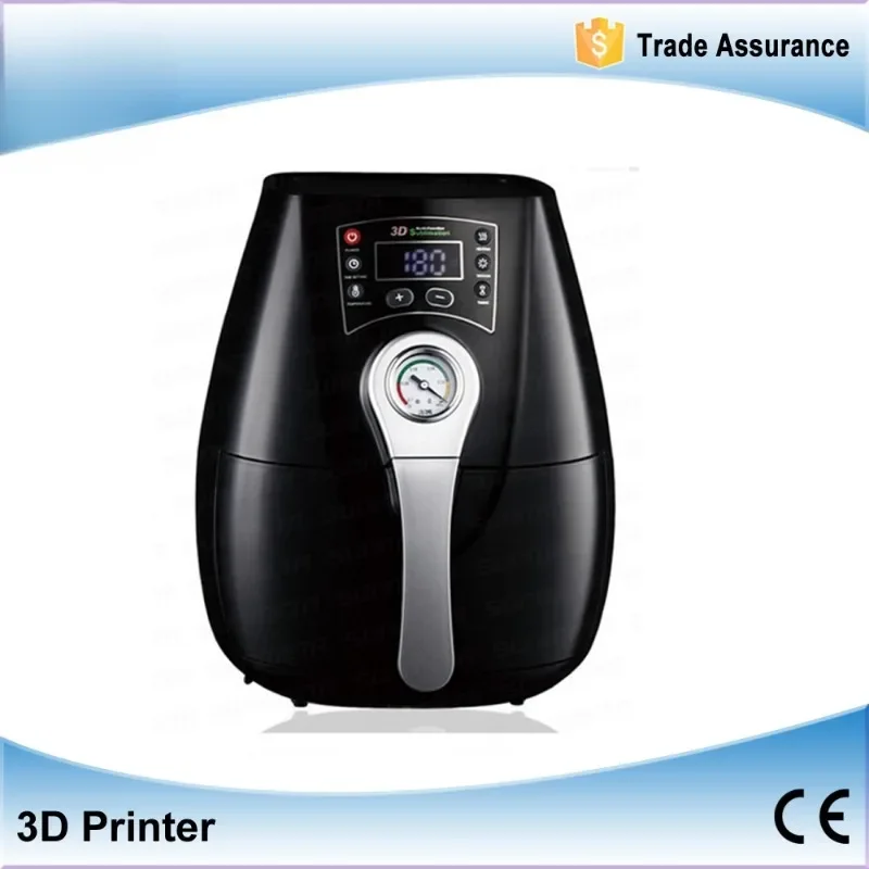 Newest Mini Vacuum Heat Transfer Machine for 3D Printer Sublimation Design Press Machine Compact Size for Easy Use