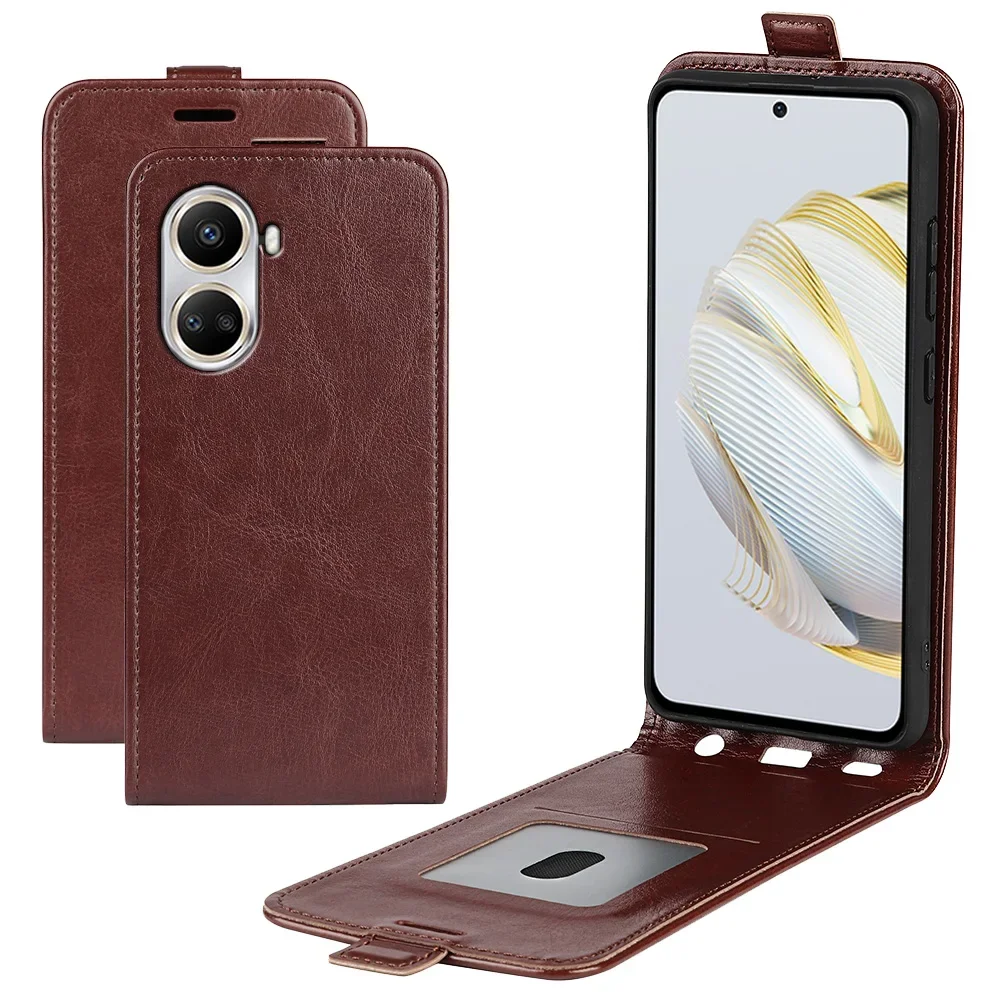 For Huawei Nova 10 SE Flip Vertical Leather Case Nova 3 3i 5T 6 7 8 9 Pro Full Cover Card Holder Nova 6 7 8 9 10 SE Funda Bags