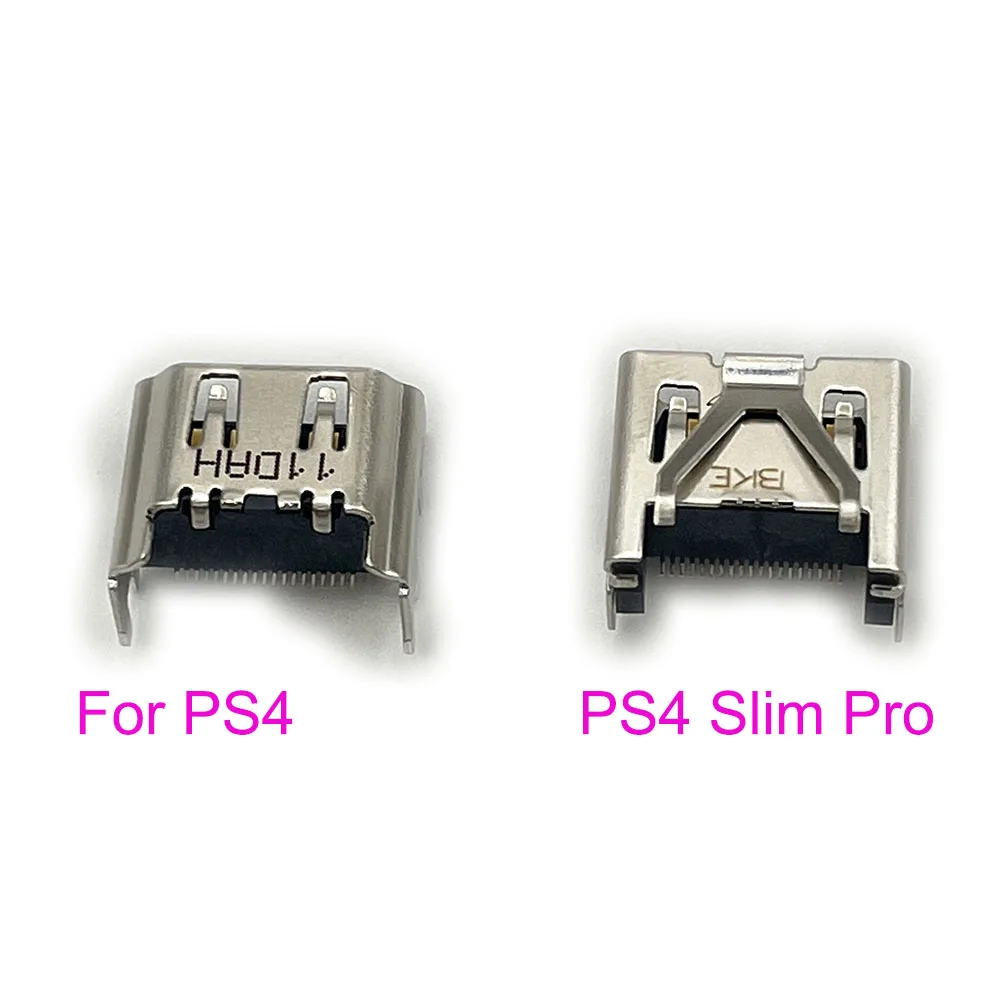 Replacement HDMI-compatible Port Display Socket Jack Connector for Sony PlayStation 4 PS4 Old Fat & Slim Pro Console Interface