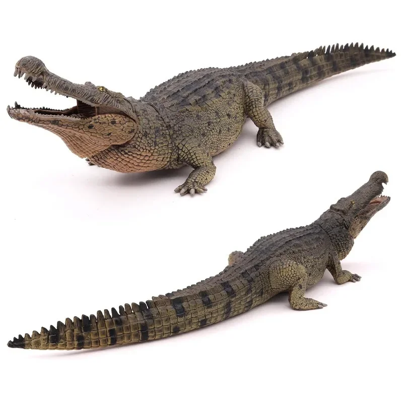 38cm Prehistoric Beast Large Fierce Wild Animal Prehistoric Giant Crocodile Collection Model Children\'s Toy
