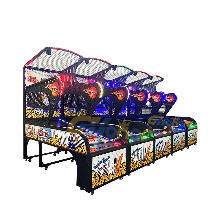 

Deluxe Arcade Basketball Indoor Basketball Sensor Arcade Game Arcade Basketball Machine