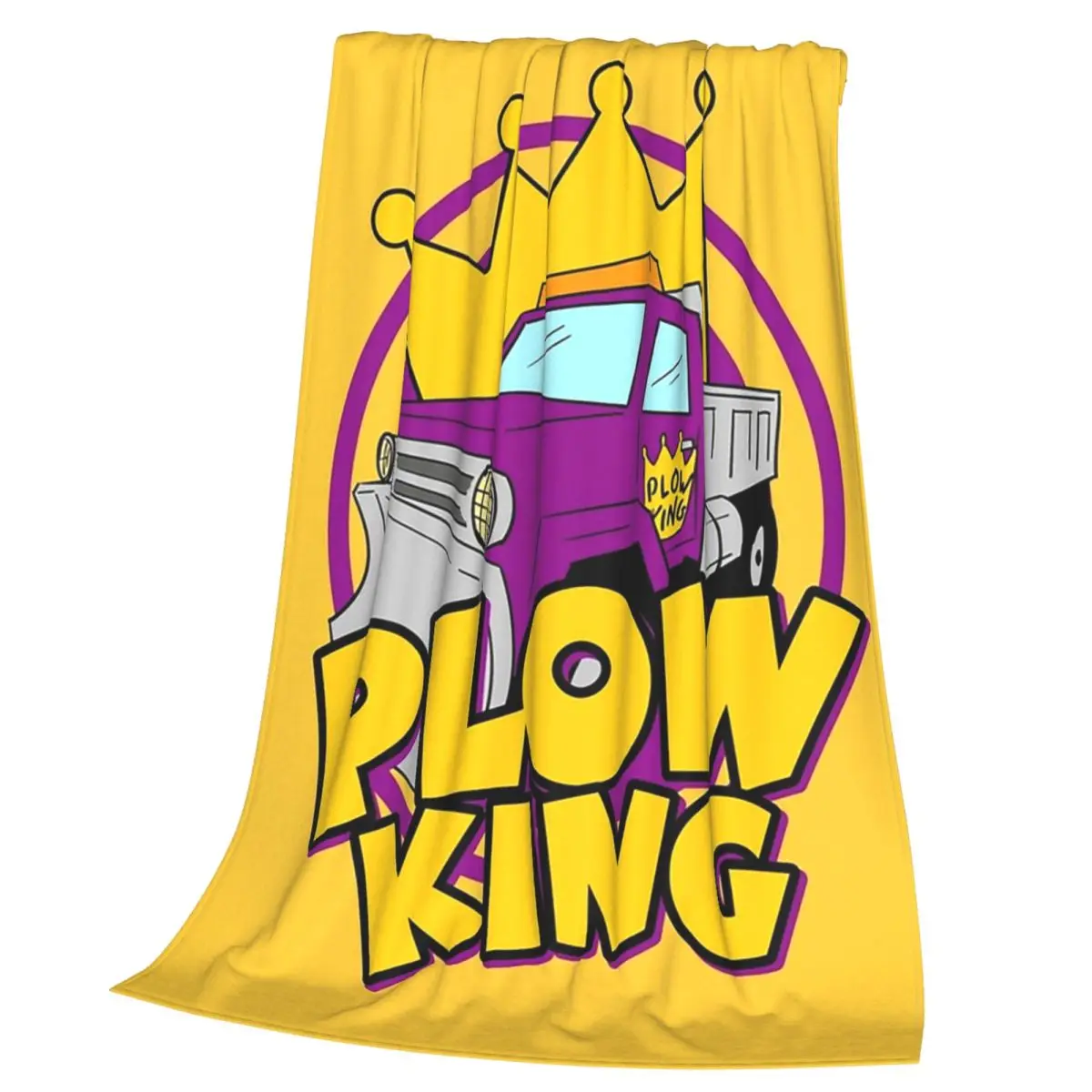 Plow King The Healthy Competition Blankets Soft Warm Flannel Throw Blanket Plush for Bed Living room Picnic Travel Home Sofa