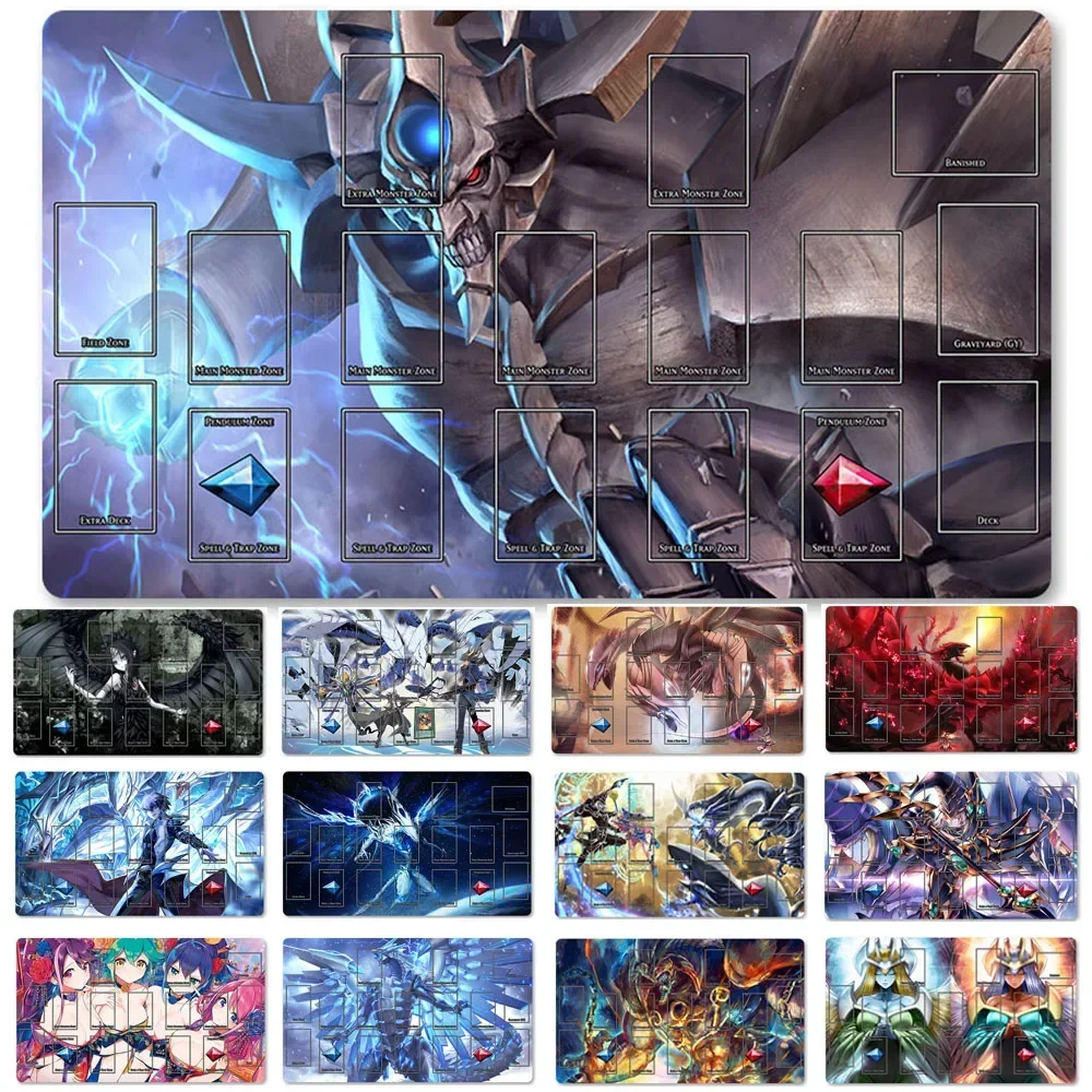 

YuGiOh Playmat Коврик для карточных игр Игровые коврики, совместимые с OCG + бесплатная сумка - 3529418