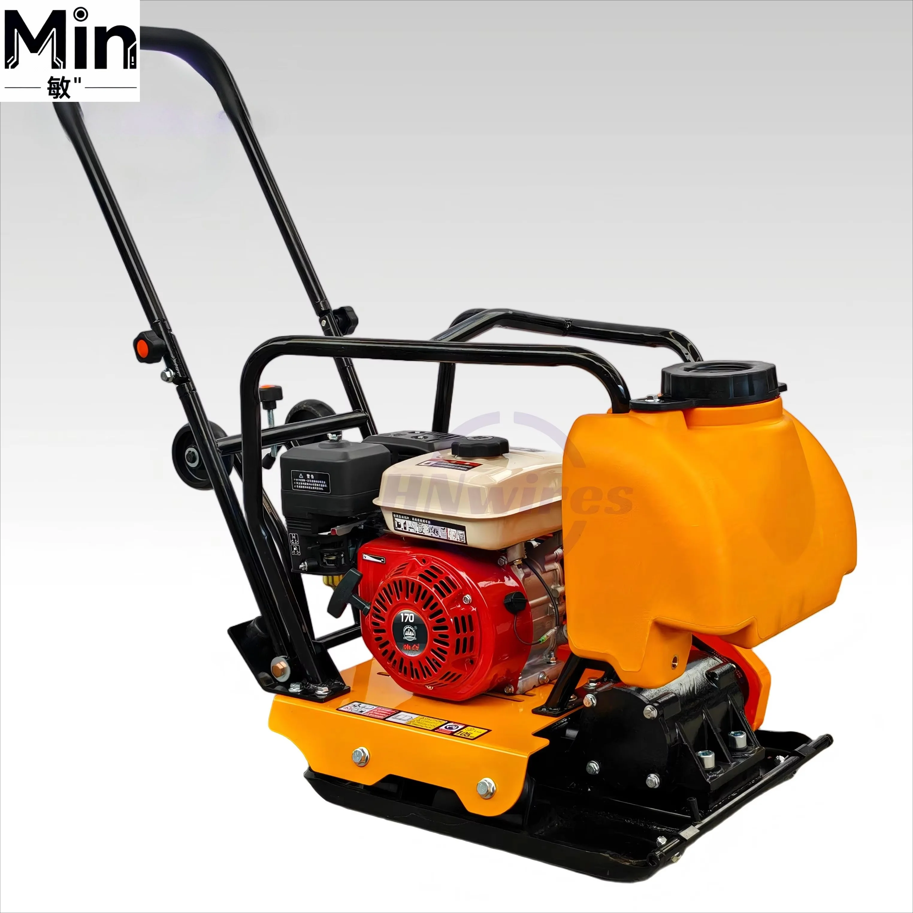 High Efficiency Vibrating Plate Compactor Industrial Earth Sand Gravel Compactor for Construction Site Road Foundation Laborator